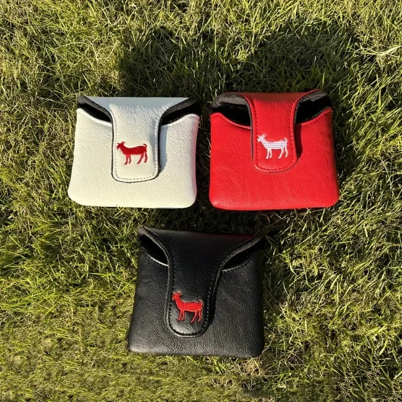 Goat No. 23 Pattern PU Putter Cover With Magnetic Closure, Waterproof Wear-resistant And Durable Putter Cover, Golf Accessories