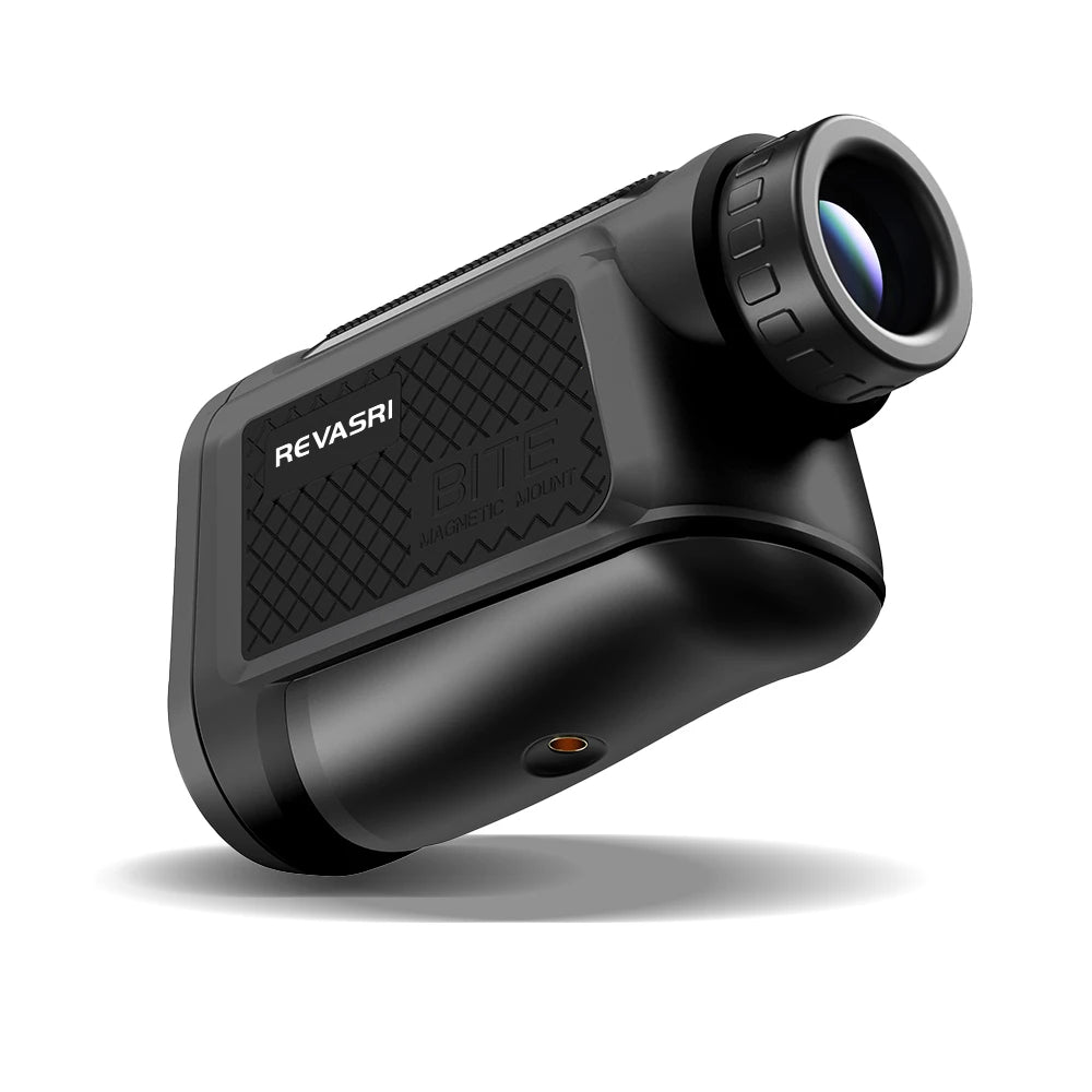 REVASRI New 1000 Yards Golf Rangefinder, with Flag-locking Vibration, Y/M/F Unit Conversion and Magnetic Attachment