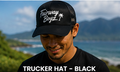 black Trucker hat catalog #1