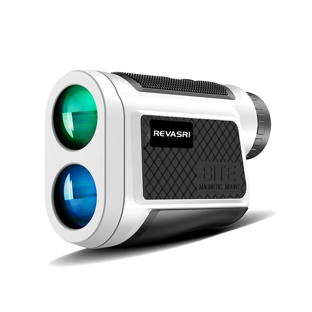 REVASRI New 1000 Yards Golf Rangefinder, with Flag-locking Vibration, Y/M/F Unit Conversion and Magnetic Attachment